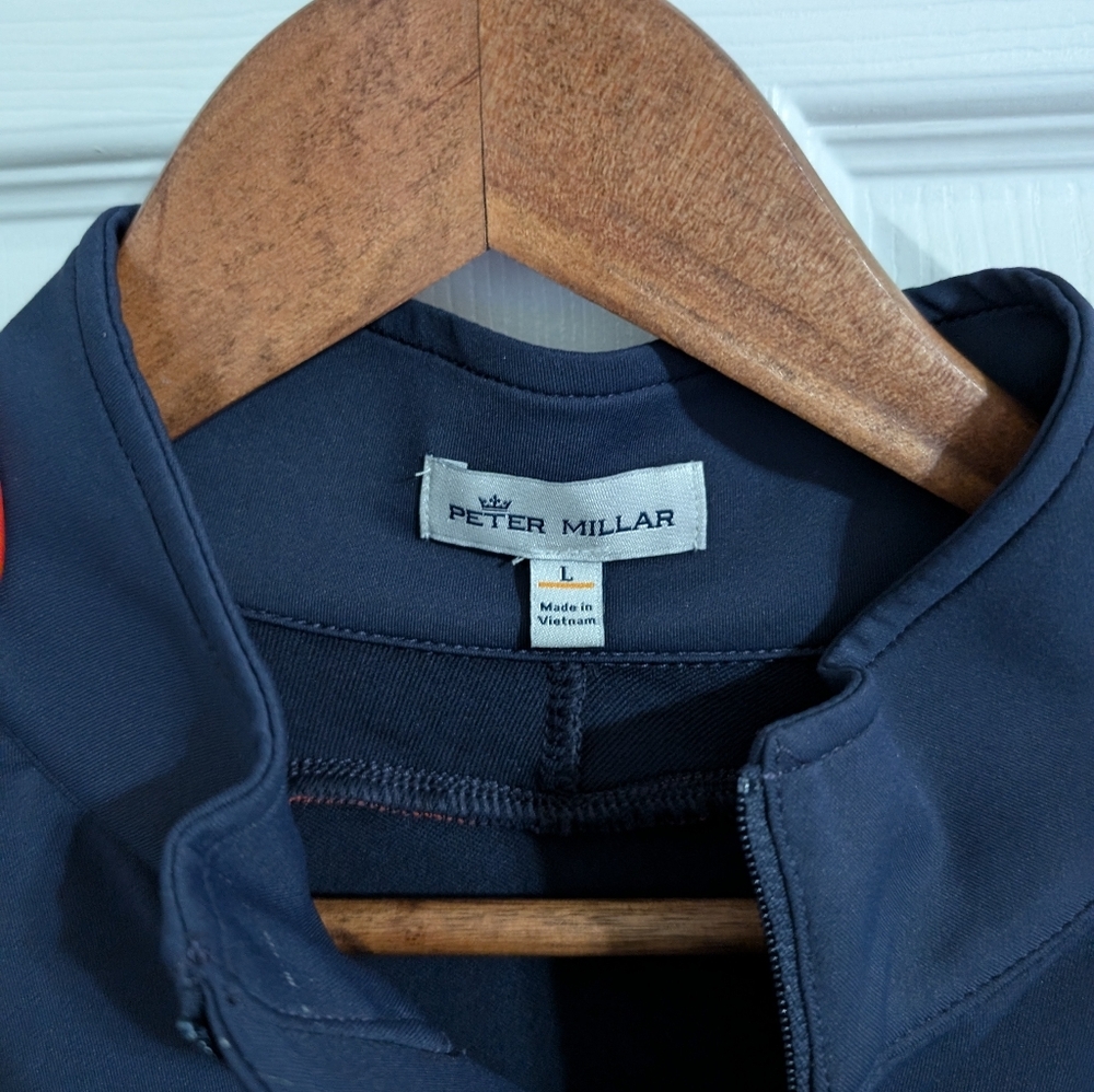 Peter Millar Pullover Men Large Performance Quart… - image 3